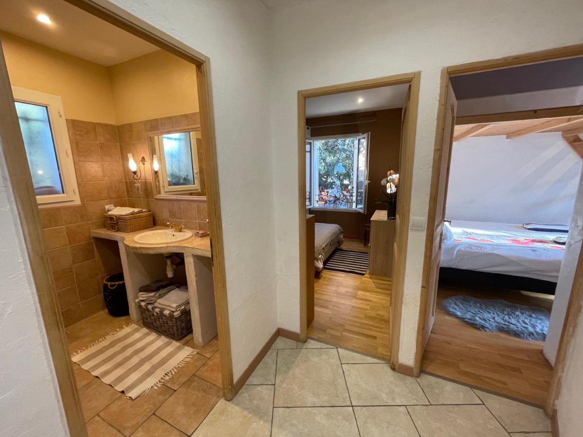 Bed and Breakfast Le Calme De La Garrigue Russan Exterior foto