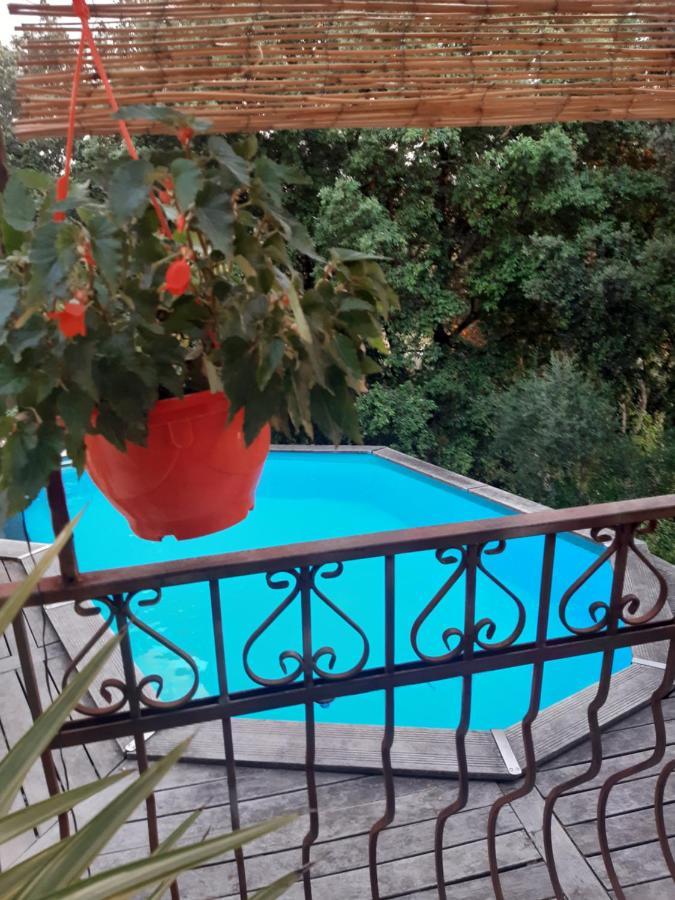 Bed and Breakfast Le Calme De La Garrigue Russan Exterior foto